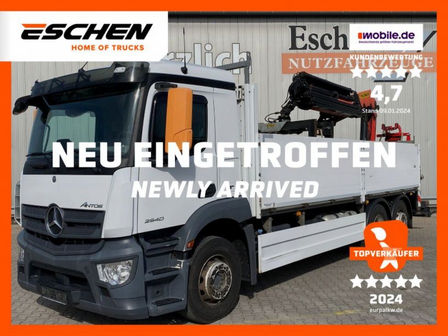 Mercedes-Benz  2540 LL 6x2 / Palfinger PK 22002-EHD Faltkran