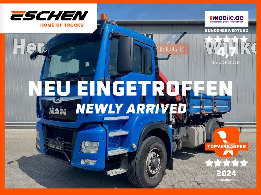 MAN  TGS 18.500 4x4 H BL / Palfinger Faltkran