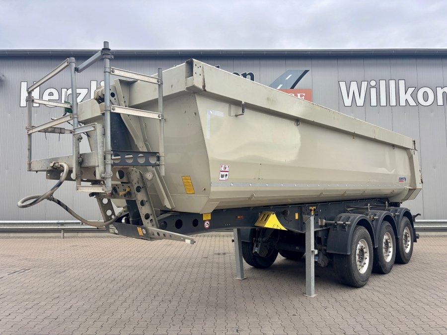 Schmitz  SCB S3D Stahl-Halbschalenmulde