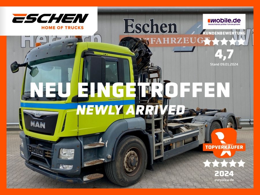 MAN  TGS 26.400 6x4 H-2 BL / HIAB Haken und -Kran