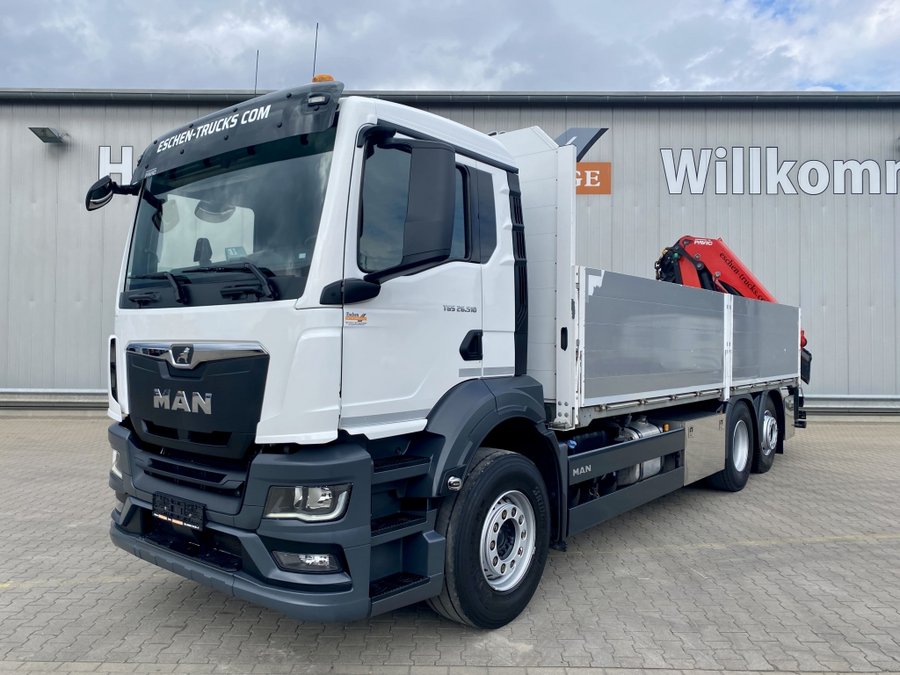 MAN  TGS 26.510 6x2-4 BL / Palfinger Kran