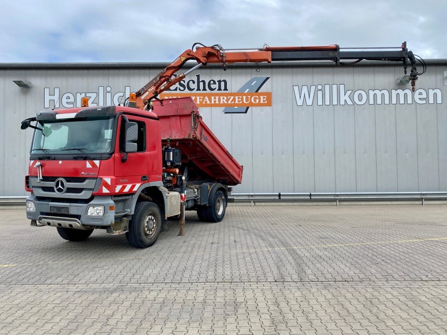 Mercedes-Benz  1841 AK 4x4 / Atlas 105.2-A2L Faltkran