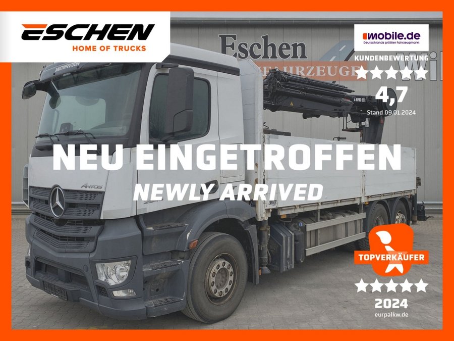 Mercedes-Benz  2545 LL 6x2 Antos / HIAB-Faltkran