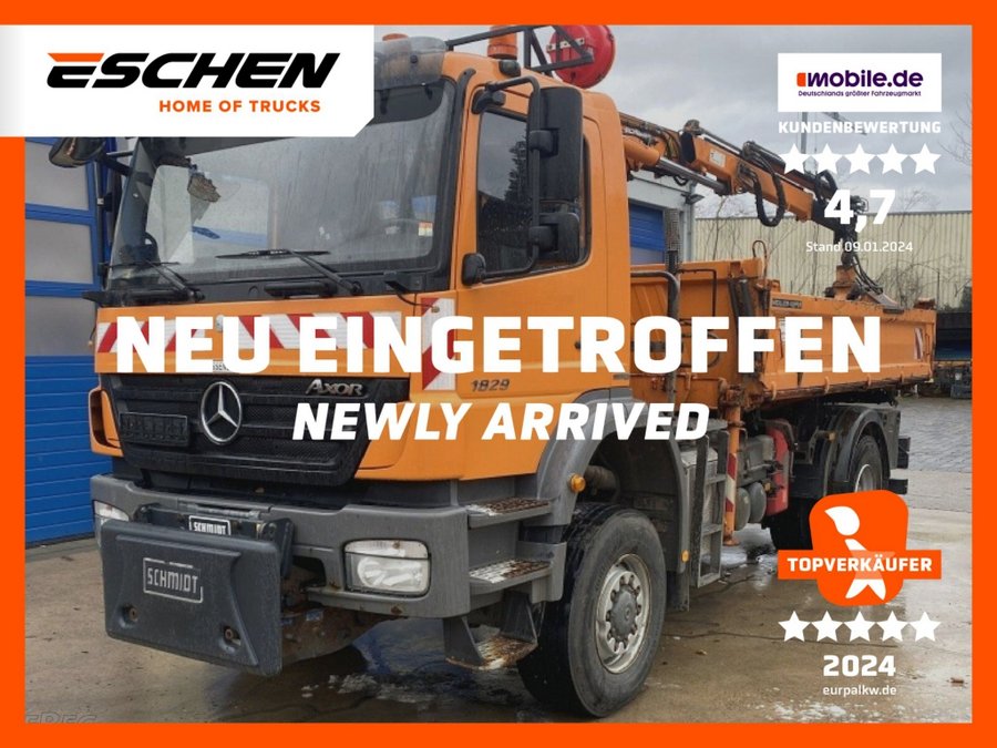 Mercedes-Benz  1829 4x4 AK Axor / Kran