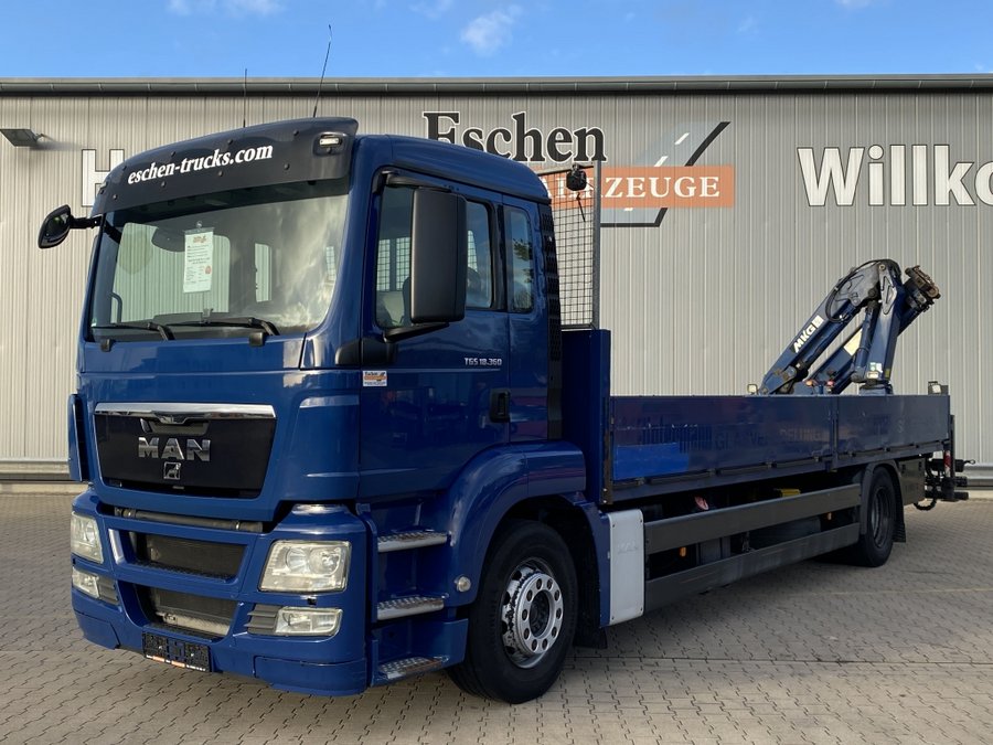 MAN  TGS 18.360 4x2 LL / MKG HLK 121 Heckkran