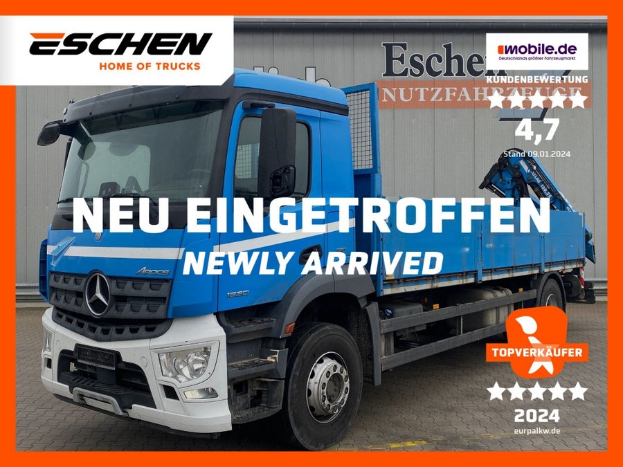 Mercedes-Benz  1830 L / Atlas 120.2 E-A2L Faltkran