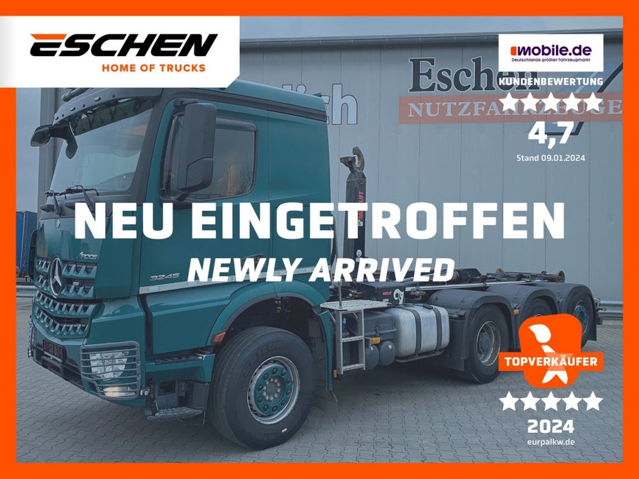 Mercedes-Benz  3245 8x4 Arocs / HIAB Multilift