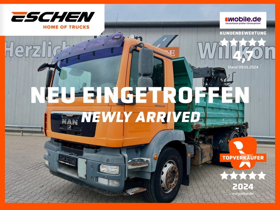 MAN  TGM 18.340 4x2 BL / Jonsered 900 RS Heckkran
