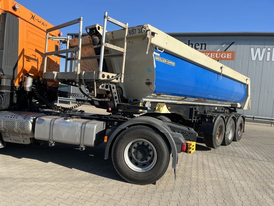 Meiller  KISA 3 / Stahl-Halbschalenmulde