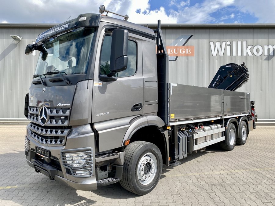 Mercedes-Benz  2543 L 6x2 / Atlas 332.2E-A6 Kran