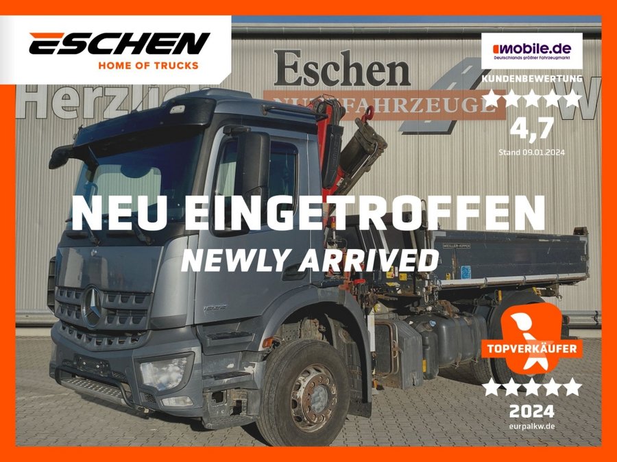 Mercedes-Benz  1832 4x2 / Fassi Kran