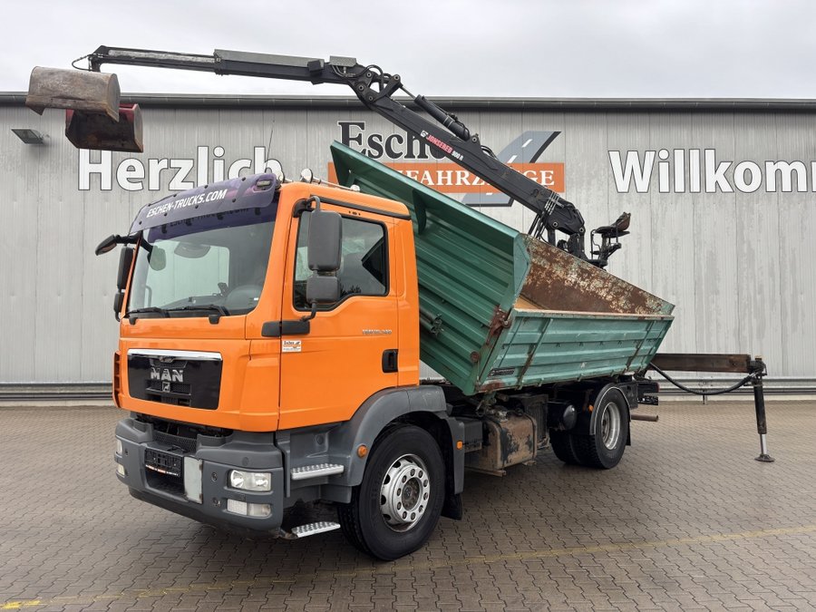 MAN  TGM 18.340 4x2 BL / Jonsered 900 RS Heckkran