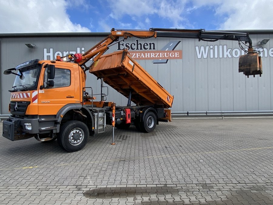 Mercedes-Benz  1829 4x4 AK Axor / Atlas 65.2-A2L Faltkran