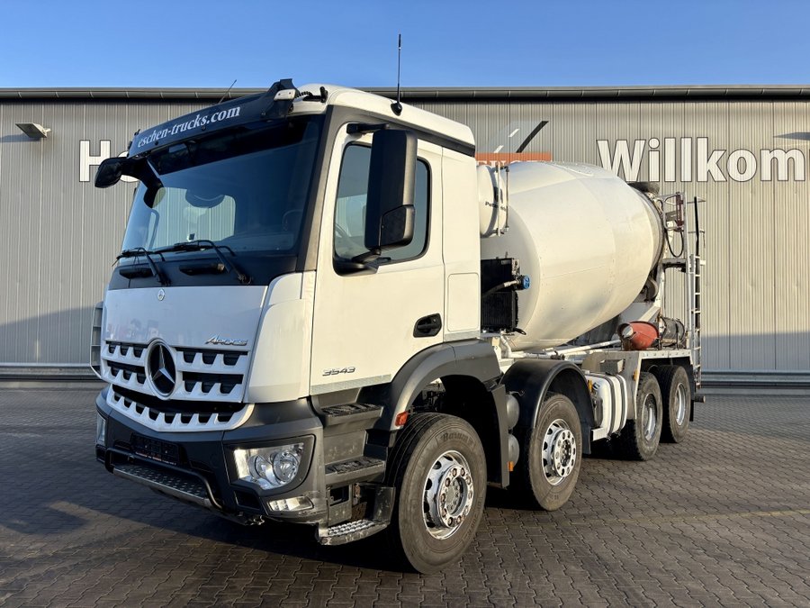 Mercedes-Benz  3543 B 8x4 / 9 m³ Intermix-Aufbau