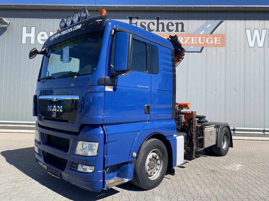 MAN  TGX 18.400 4x2 BLS / Atlas 165.2 Faltkran