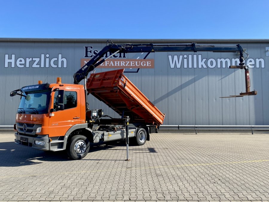 Mercedes-Benz  1218 Atego 4x2 / HIAB-Faltkran