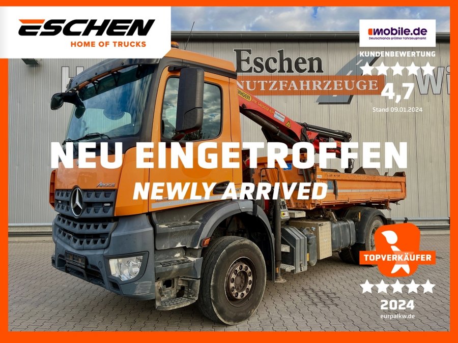 Mercedes-Benz  1830 K 4x2 Arocs / Palfinger PK14002 Faltkran