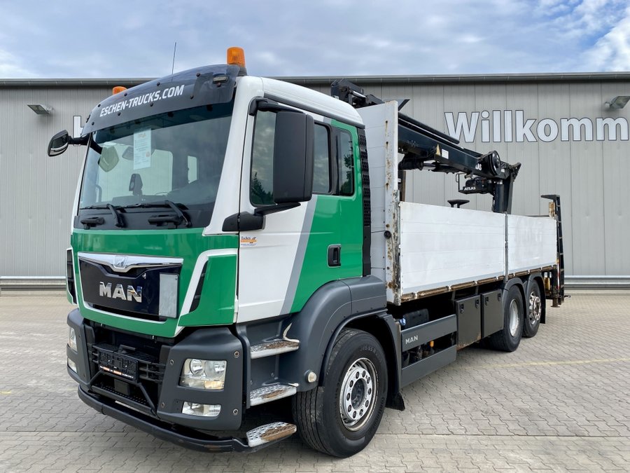 MAN  TGS 26.400 6x2-4 BL / Atlas Heckkran
