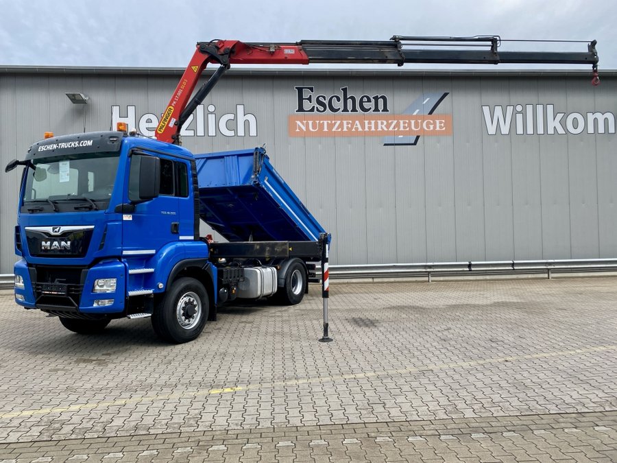 MAN  TGS 18.500 4x4 H BL / Palfinger Faltkran