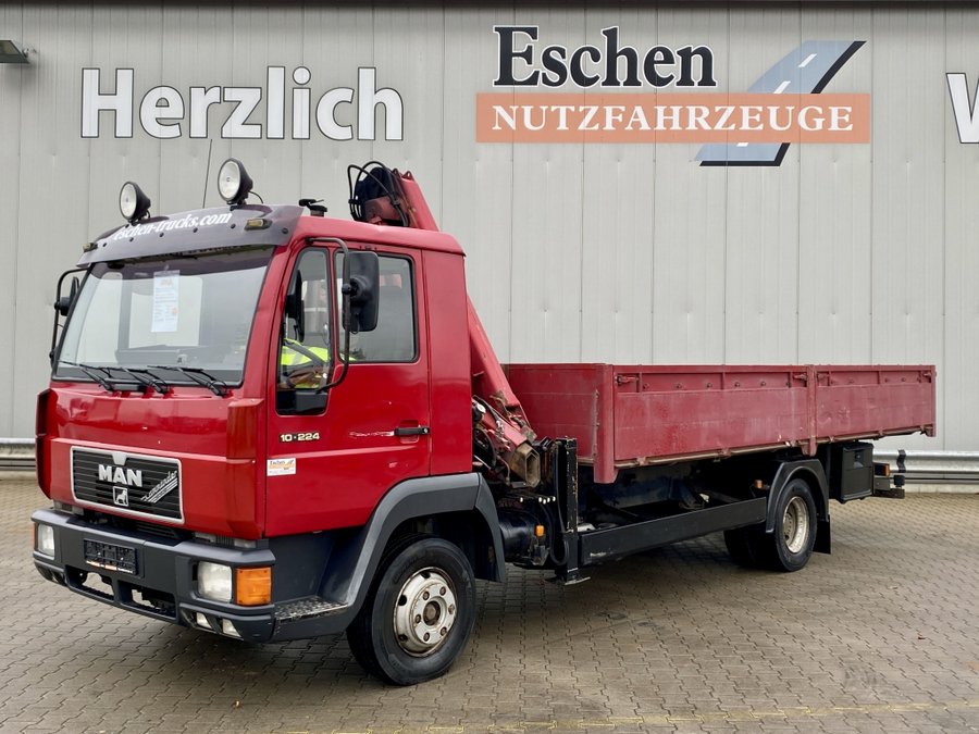 MAN  10.224 4x2 / Tirre Faltkran