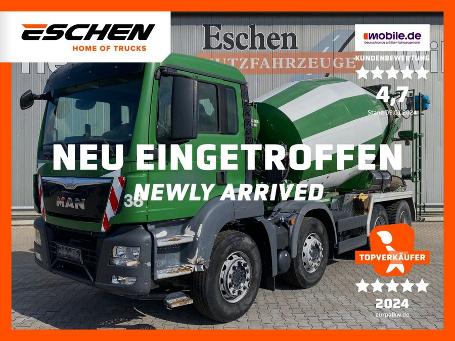 MAN  TGS 32.360 8x4 BB / Stetter-Aufbau