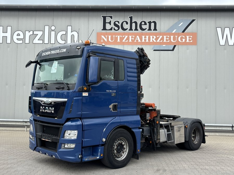 MAN  TGX 18.440 4x2 BLS / Atlas 165.2 Faltkran